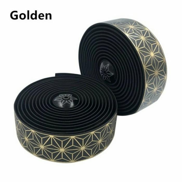Gambar [C1]SUPACAZ Bartape Super Sticky Kush - SUPACAZ Bar Tape Drop Bar RoadBike - full golden - full golden dari KINUJIAK768 undefined Tokopedia