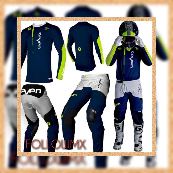 Gambar Jersey pants seven motocross Jerset seven rival trail adventure not jersey pants shift thor tld - DARKBLUE FLOU, 38 XXL dari dansrr undefined Tokopedia