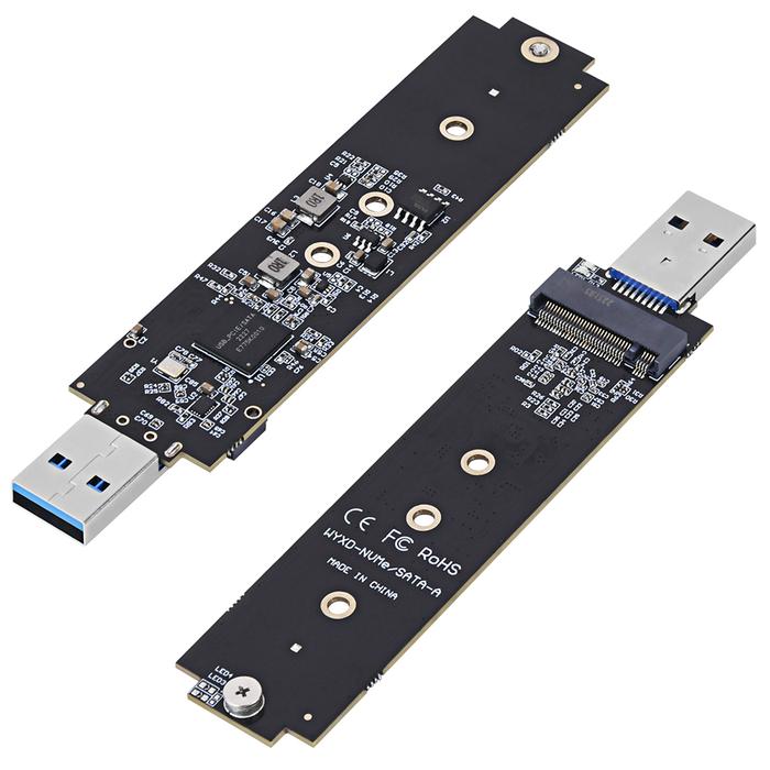 Jual NVME To USB Adapter 10Gbps USB To NVME PCI-E SSD Reader Max