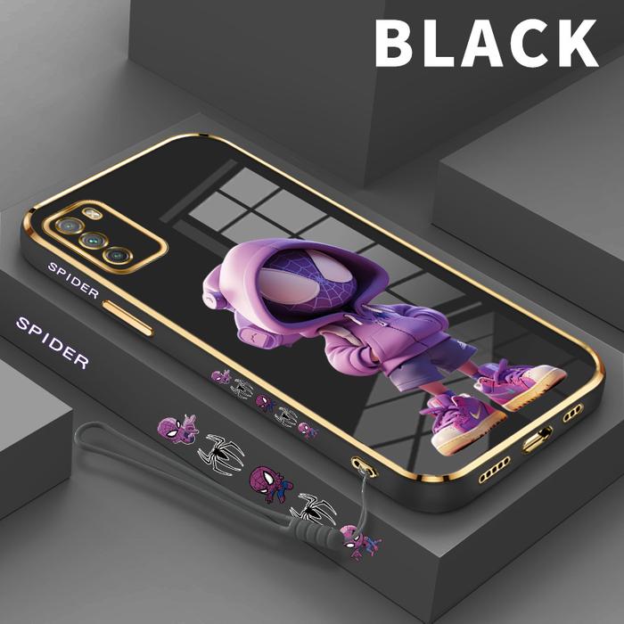 Gambar Case Hp Xiaomi Poco M3 M3 Pro 4G 5G Poco M2 M2 Pro Xiami Pocom3 M3Pro M2Pro Pocom3Pro Pocom2 Pocom2Pro Casing Softcase Cassing Unik Silicone Cashing Aesthetic Soft Lucu Kesing Kartun Spider-Man Kreatif Premium - Hitam, Poco M2 Pro dari Galaksi Aksesoris undefined Tokopedia