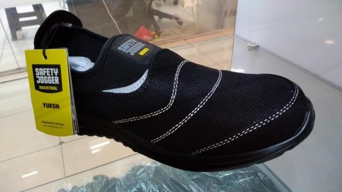Gambar [SAT] SEPATU SAFETY JOGGER YUKON BLACK S1P - Hitam, 39 dari tokobrut78 undefined Tokopedia