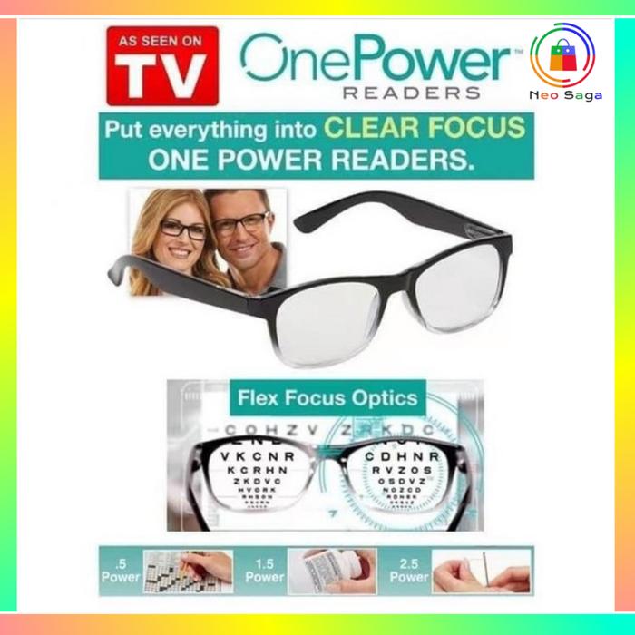 Gambar One Power Readers Kacamata Baca Plus Auto Focus Kaca Mata Ajaib Fokus Otomatis dari deyyanti shop undefined Tokopedia