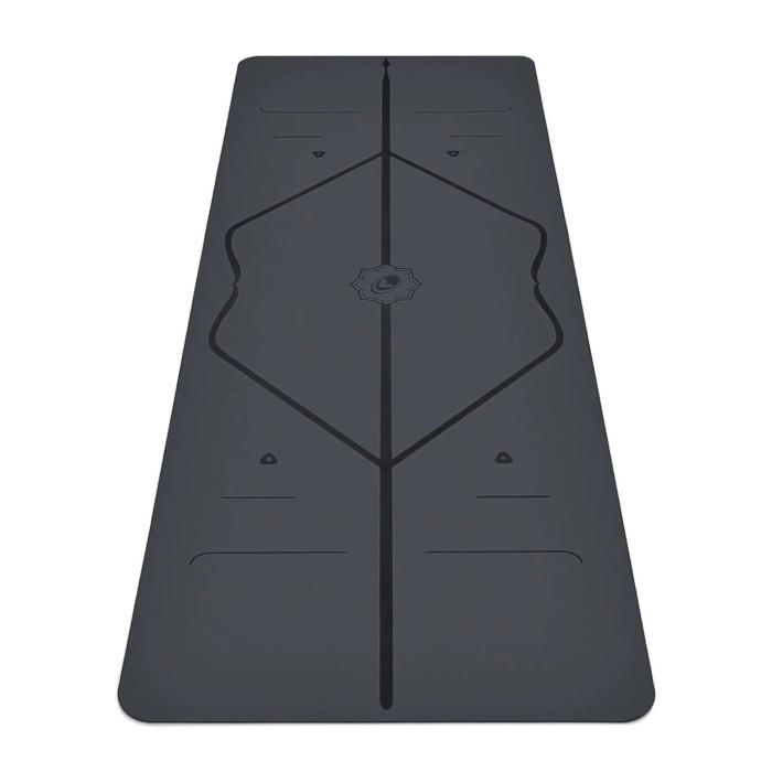 Gambar TERBARU LIFORME YOGA MAT WITH ALIGNMENT SYSTEM - Grey dari pansstoree1 undefined Tokopedia