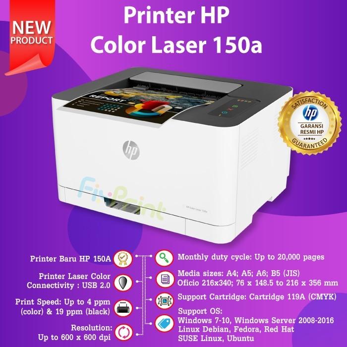Gambar Printer HP Laserjet 150A Color Laser Jet M 150 A M150A  Garansi Resmi - M150A dari FixPrint Indonesia undefined Tokopedia