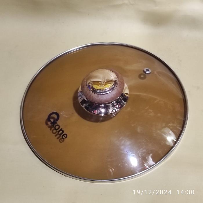 Gambar TUTUP KACA OXONE OX911 PANCI STAINLESS STEEL WAJAN PENGGORENGAN PANCI SUSU ORIGINAL - TUTUP SET KNOP, 20CM dari Grosiran Elektronik undefined Tokopedia