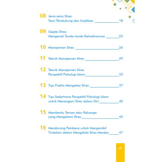 Gambar 3 - Buku Saku Manajemen Stres: Stres? Jangan Khawatir Kamu Tidak Sendirian! Tenang, Ada Solusinya!