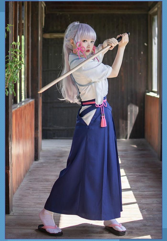 Jual Japanese cosplay Game Kimono Men Women Kendo Uniform Hakama