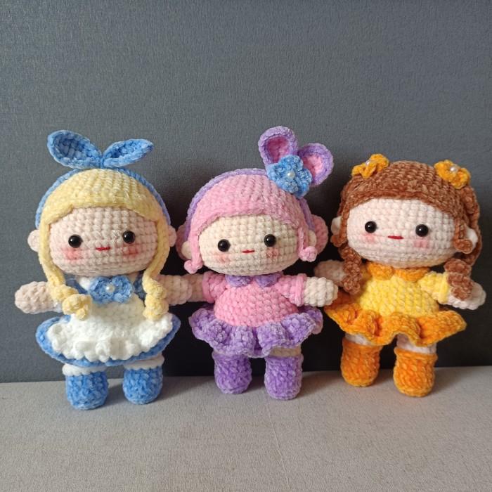 Gambar Custom Boneka Rajut - S dari Amigu Book undefined Tokopedia