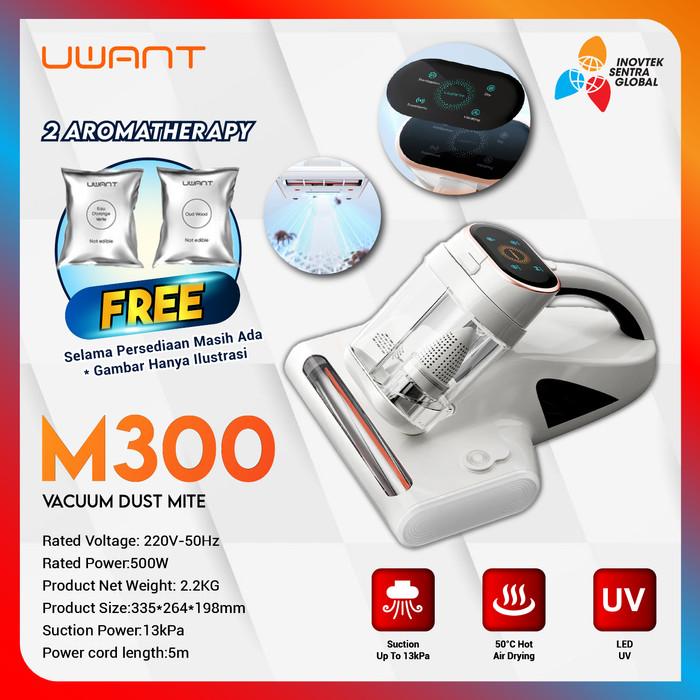Gambar Uwant M300 UV Vacuum Cleaner Anti Dust Mite - Penyedot Debu Tungau - M300 dari Inovtek Sentra Global undefined Tokopedia