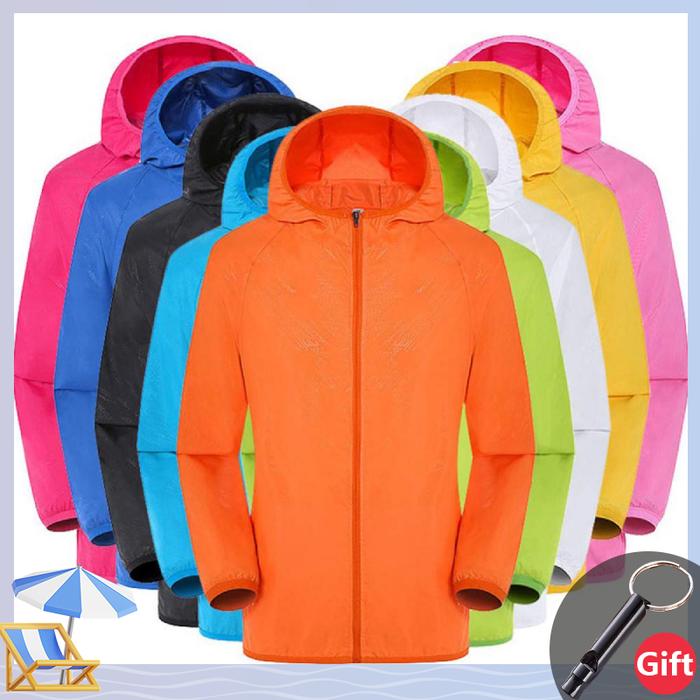 Jual Ultralight Rainproof Windbreaker Jacket Breathable Waterproof