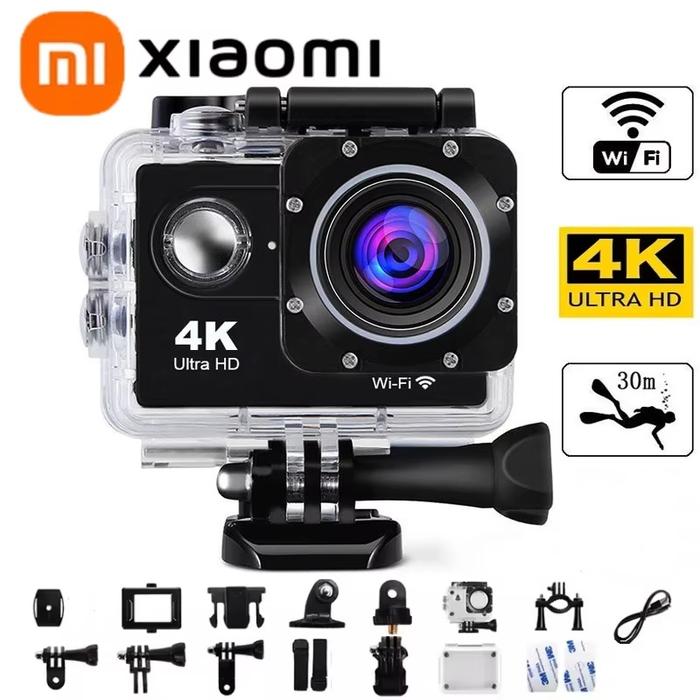 Jual Xiaomi Action Camera Ultra HD 4K/30fps WiFi 170D
