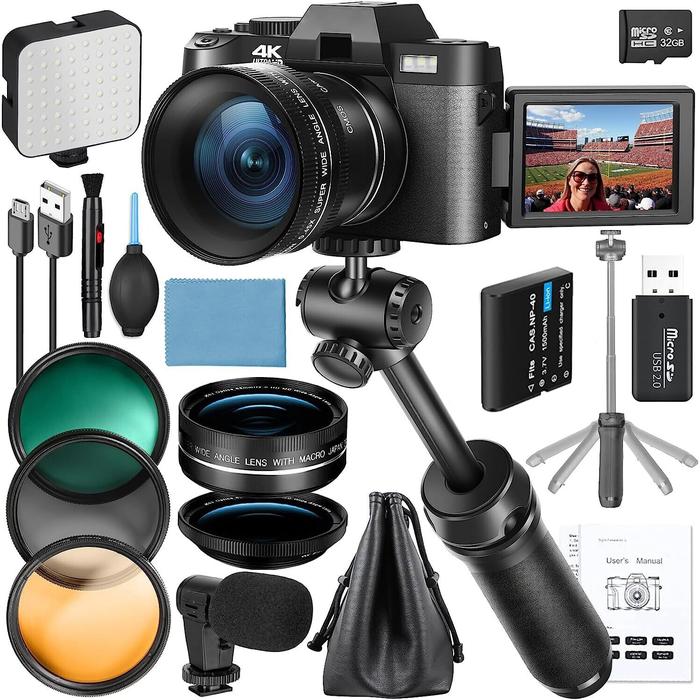 Jual G-Anica 4K Digital Camera for Photography 48MP Vlogging - Main Image