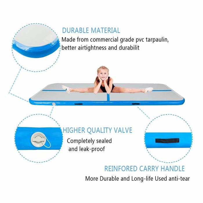 Sale Inflatable Air Track Gymnastics Mattress Tumble Airtrack Floor Yoga  Training Tumbling Wrestlin