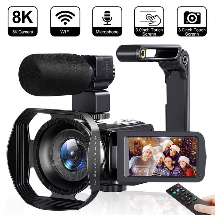 Jual 8K Video Camera 64MP Digital Video Camera 18X igital Zoom