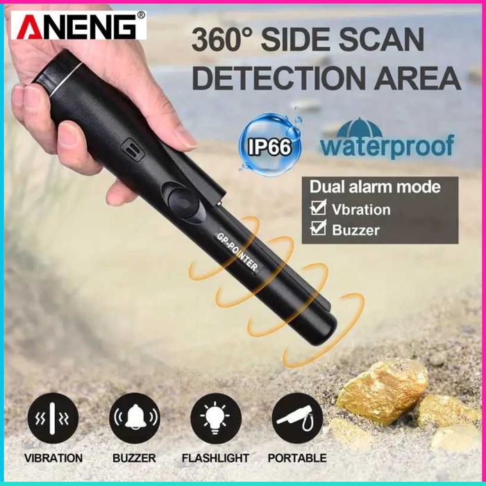 Gambar NEW ~ COD Cepat GP-Pointer Detektor Logam Metal Pinpointer Garrett + Baterai 9 Volt / Detektor logam dan emas komplit terbaik murah emas bawah tanah - 22001 ^ dari Hafsa mall undefined Tokopedia