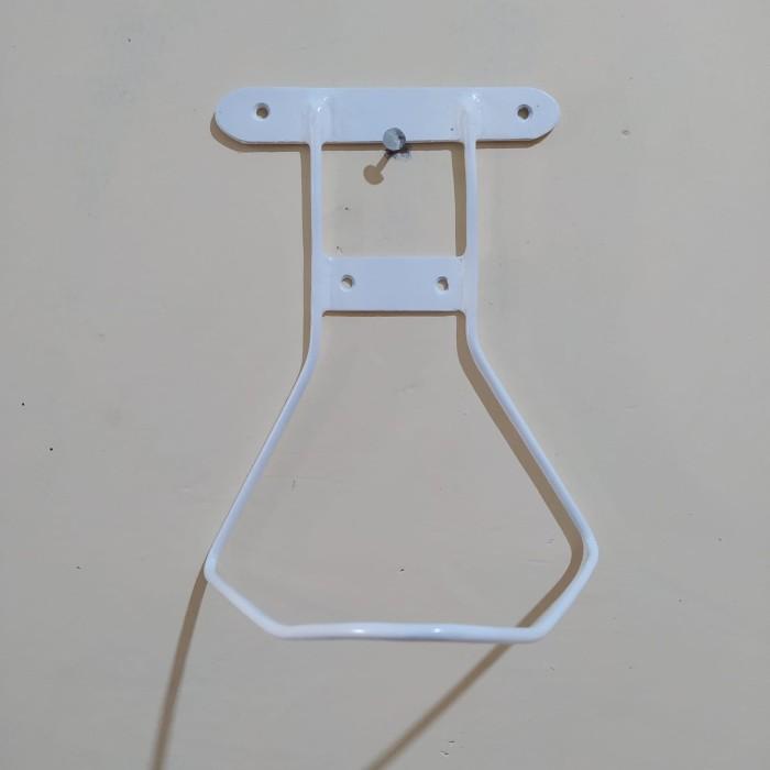Gambar Wall Hanger Besi Cantelan Tembok Terbaru - Putih dari Taliajaya store undefined Tokopedia