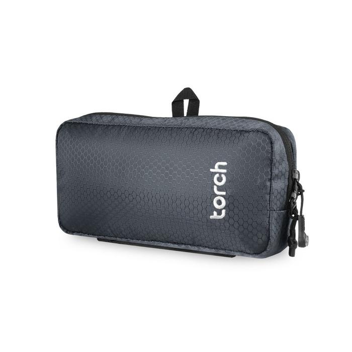 Gambar TORCH Fernan Multi Pocket Travel Language Organizer Bag - Tas Storage Packing Stationary Pouch Charger Tempat Cas Laptop HP - Grey dari Torch Malang undefined Tokopedia