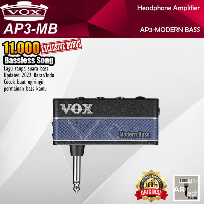 Gambar VOX Amplug3 / Amplug 3 / AP3 / AP 3 Guitar-Bass Headphone Amplifier - AP3-MB dari Artech Music undefined Tokopedia