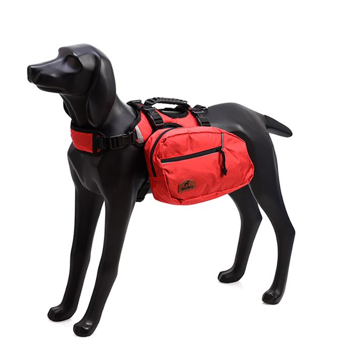 Jual Removable Dog Backpack Harness Reflective Outdoor Pet Vest