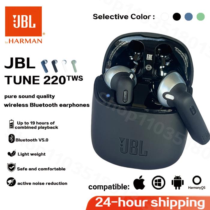 Jual Original JBL TUNE 220 TWS True Wireless Bluetooth Earphones