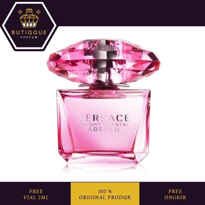 Promo Original Parfum Versace Bright Crystal Absolu EDP 90ml Box