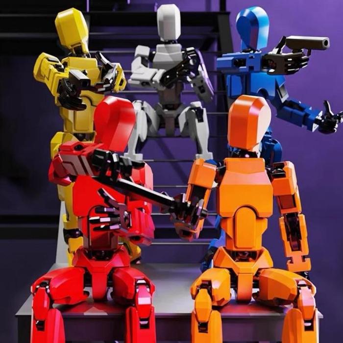Gambar DUMMY 13 TITAN 13 T13 JOINTED POSEABLE ACTION FIGURE LUCKY Custom Color 3D Print TITAN 13 T13 Mainan Toy Toys Hobi Hobby Hobbies Koleksi Collection Robot Mecha Mannequin Manekin Figur Artikulasi Articulated Viral Printing Cetak Boneka Doll Anak dari Dede Hilpanisaz undefined Tokopedia