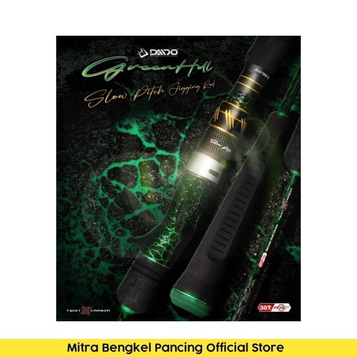 Gambar Best Joran Pancing Daido Green Hell RSC Slow Jging Ring Guide Fuji One Piece 183cm - Pe 1-3, Spinning dari Tw Mart 77 undefined Tokopedia