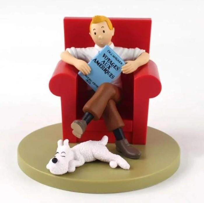 Gambar SALE TERLARIS TINTIN THE ADVENTURE OF TINTIN ACTION FIGURE READYY dari PUTRA CV ofc undefined Tokopedia
