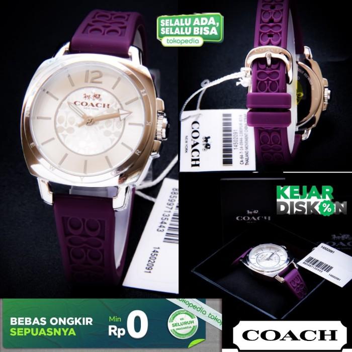 Jual Jam Tangan Wanita Merk Coach 100% Original FullSet Type