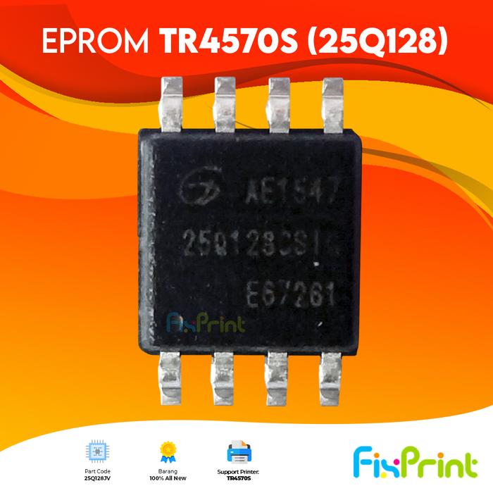 Gambar IC Eprom Canon TR4570S 25Q128JV IC Eeprom Reset Canon TR4570S Murah dari FixPrint Semarang undefined Tokopedia