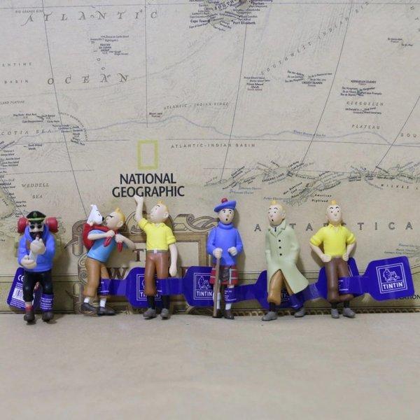 Gambar Action Figure Tintin Tin Tin Adventure set 6 dari Rizki makmu undefined Tokopedia