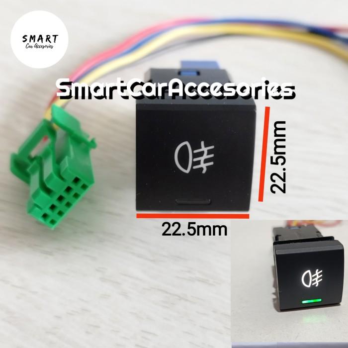 Gambar Switch Saklar Tombol Lampu Kabut Foglamp Drl Projie Universal Terbaru - Kecil 22x22 dari warungberkahh jaya undefined Tokopedia