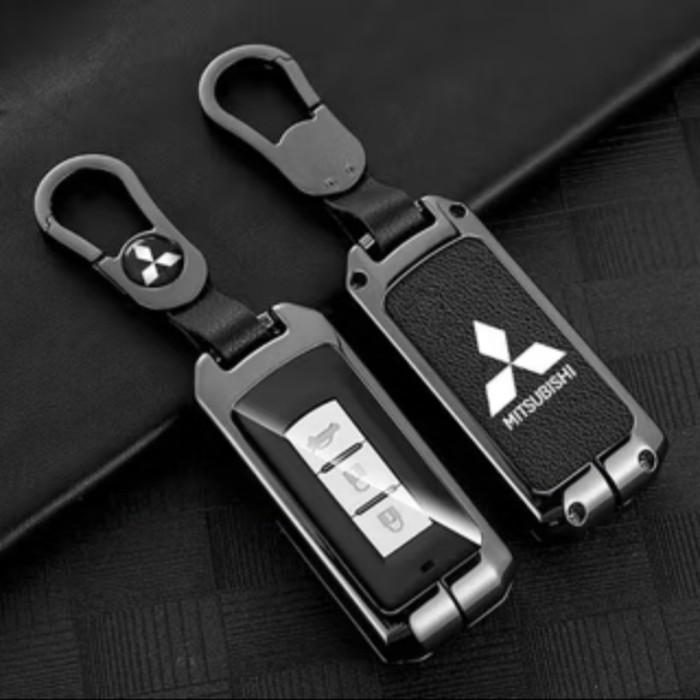 Gambar SALE TERLARIS PREMIUM COVER SARUNG KUNCI REMOTE KEYLESS CASE KEY METAL MOBIL XPANDER PAJERO SPORT XFORCE READYY - Hitam dari seblakLinda undefined Tokopedia