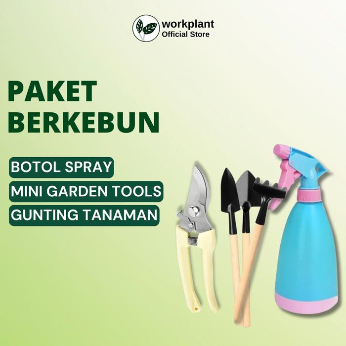 Gambar Workplant - Paket Berkebun Lengkap Untuk Tanaman Hias - Paket 1 dari workplant official undefined Tokopedia