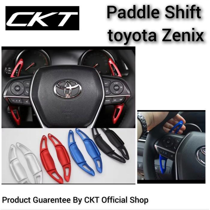 Gambar SALE TERLARIS PADDLE SHIFT EXTENDER TOYOTA ALL NEW ZENIX CAMRY READYY - Silver dari seblakLinda undefined Tokopedia