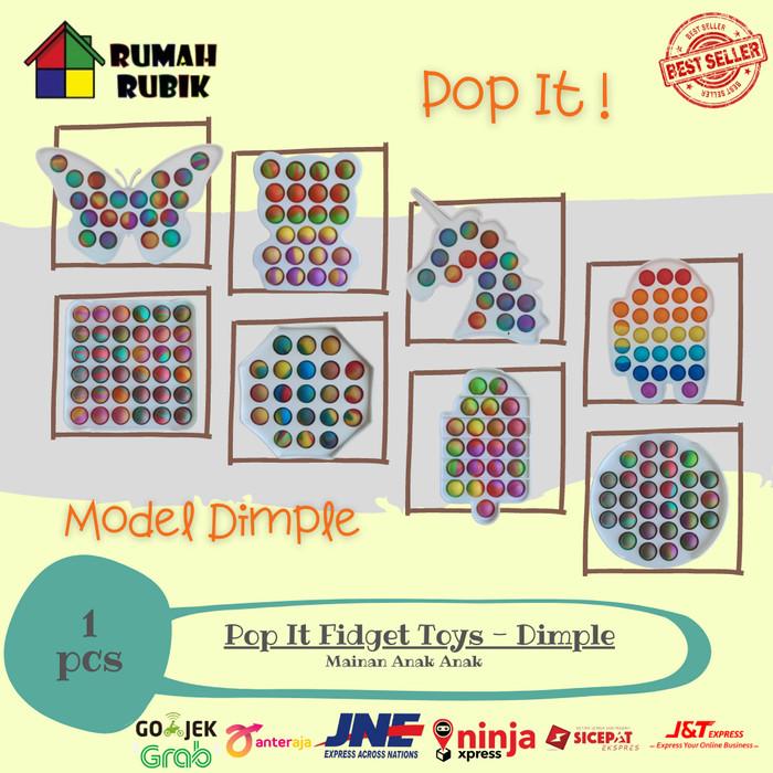 Gambar Yuhh [ POP IT - DIMPLE ] Fidget Toys Mainan Pop It / Popit Fidget Toy dari udin saprudin07 undefined Tokopedia