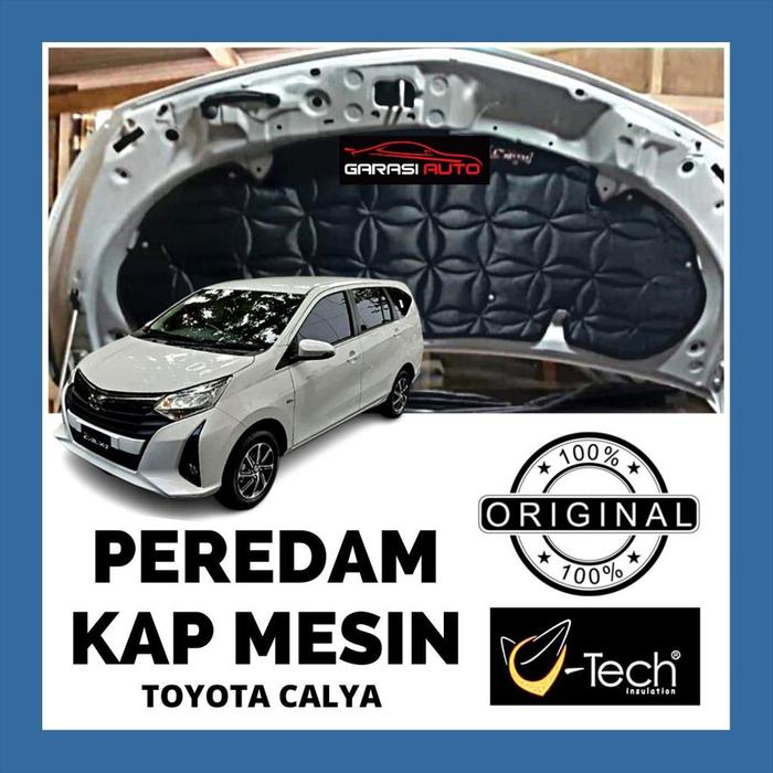 Gambar Peredam Panas Suara Kap Mesin Mobil Toyota Calya Original Vtech dari Garasi Auto undefined Tokopedia