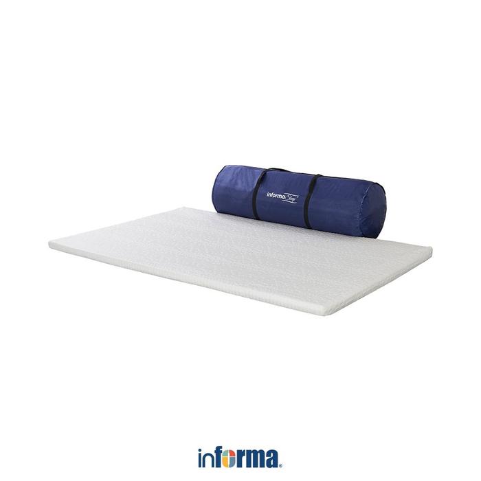 Gambar Informa Sleep 180X200 cm Topper Kasur Cooling Latex - 120x200x4cm dari Informa Indonesia undefined Tokopedia