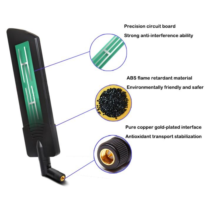 Jual 5G WiFi Router Antenna 40dBi Booster Indoor 4G 3G 2G GSM