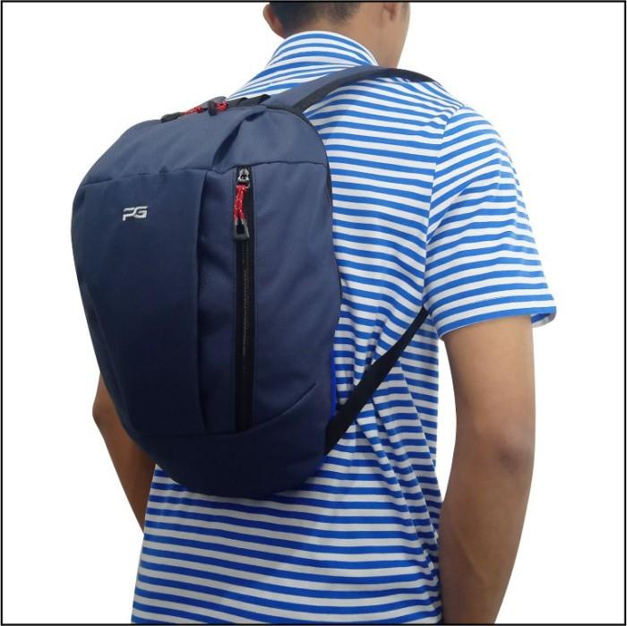 Gambar Pege 8811 - Tas Ransel Mini Tas Sport Bahan Kordura Simpel Keren - biru navy dari Pege Official Store undefined Tokopedia