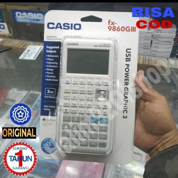 Gambar SiapKirimGan- Kalkulator Casio Graphic fx 9860GII SD Garansi Resmi [212] dari refleksidiri undefined Tokopedia