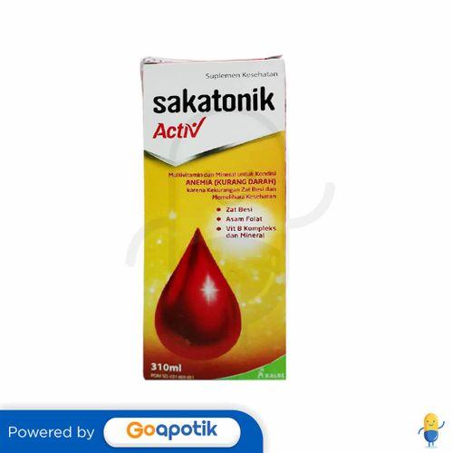 Gambar SAKATONIK ACTIV 310 ML BOTOL dari Apotek Kosambi By GoApotik undefined Tokopedia