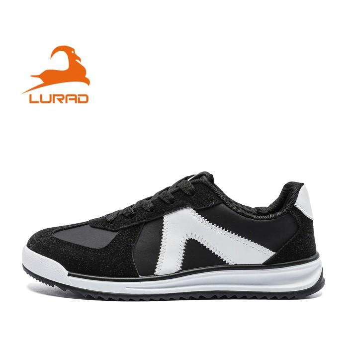 Gambar LURAD Sepatu Wanita  Sekolah Bertali Sneakers Cewek Casual Style Anti Slip Sol Rubber Sepatu Hang Out Q552 - Hitam, 38 dari PANARYBODY.ID undefined Tokopedia