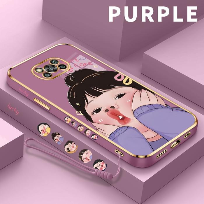 Gambar Case Xiaomi Poco X3 Pro X3 Poco X3 NFC X3 GT Xiami X3Pro PocoX3Pro xiomi PocoX3 X3NFC X3GT Casing HP Softcase Kesing Lucu Cesing Phone Cassing Soft Funny Gadis aneh Electroplating Cashing Sofcase Aesthetic Chasing Kasing * - Ungu, Poco X3 Pro dari ARISTA CABANG 2 undefined Tokopedia