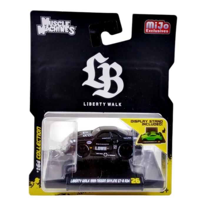 Jual Muscle Machines 1/64 Liberty Walk 1999 Nissan Skyline GT-R R34 ...