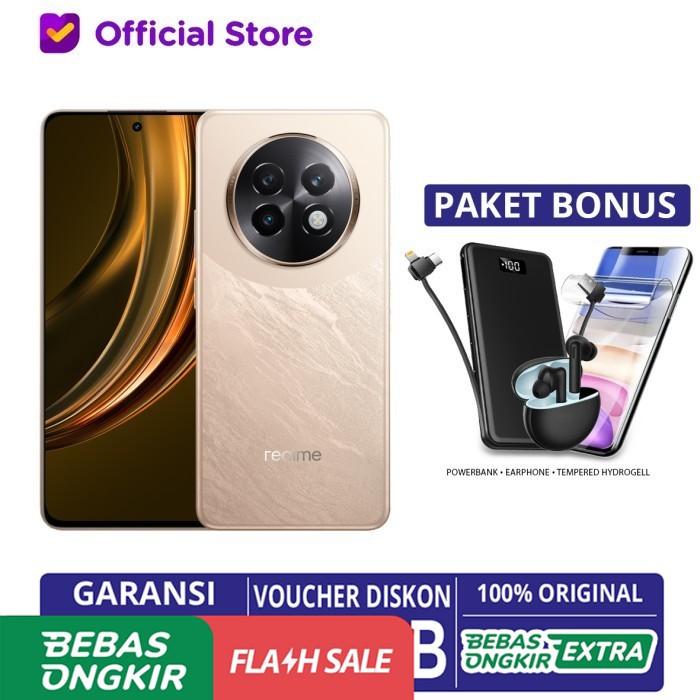 Gambar Realme 13 Plus 5G 12/256 GB Garansi Resmi 13+ Dimensity 7300 - 12/256GB Gold, Non Bonus dari Digitech Mall undefined Tokopedia