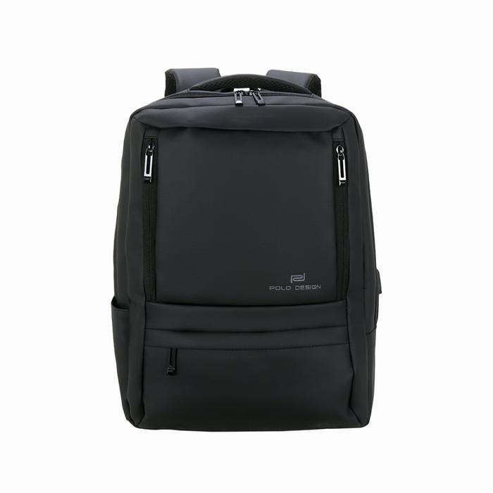 Gambar Polo Design Backpack 60430 - Black dari Studio Tas undefined Tokopedia