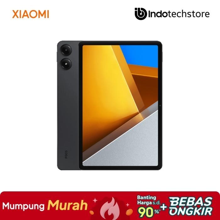 Gambar Xiaomi POCO Pad 8/256GB Garansi Resmi - Snapdragon 7s Gen 2 - 120 Hz - not Realme Pad Redmi Pad - Grey dari Indotechstore undefined Tokopedia