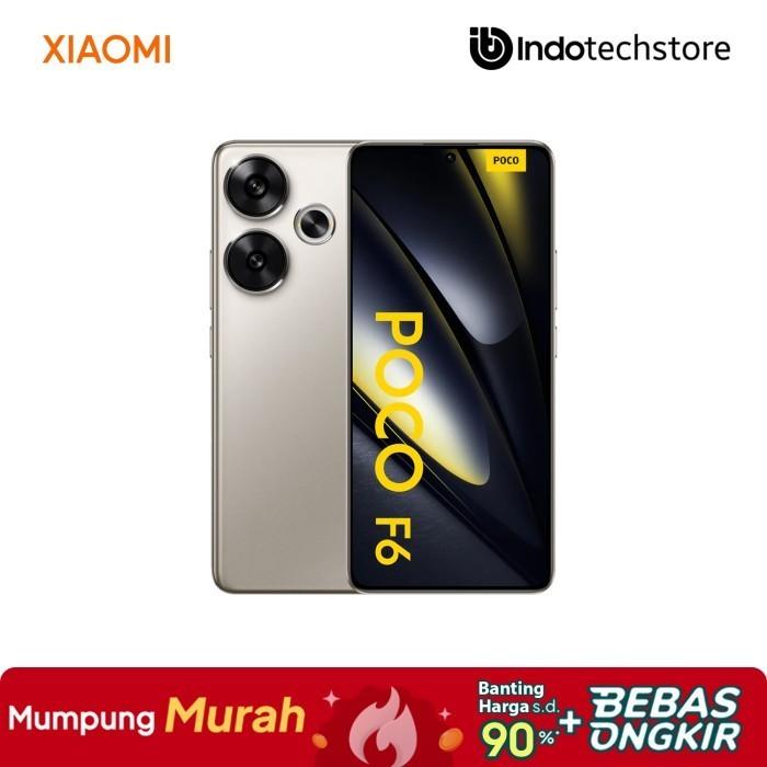 Gambar Xiaomi Poco F6 5G 12/512 GB 8/256 GB Garansi RESMI - not F5 F4 GT - 8/256 Titanium dari Indotechstore undefined Tokopedia