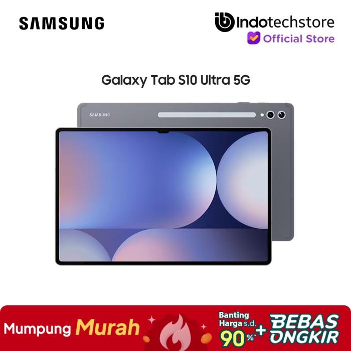 Gambar Samsung Galaxy Tab S10 Ultra 5G 12/256GB Garansi Resmi - Samsung Tab S10+ - S10+ Wifi Gray, 12/256GB Promo dari Indotechstore undefined Tokopedia